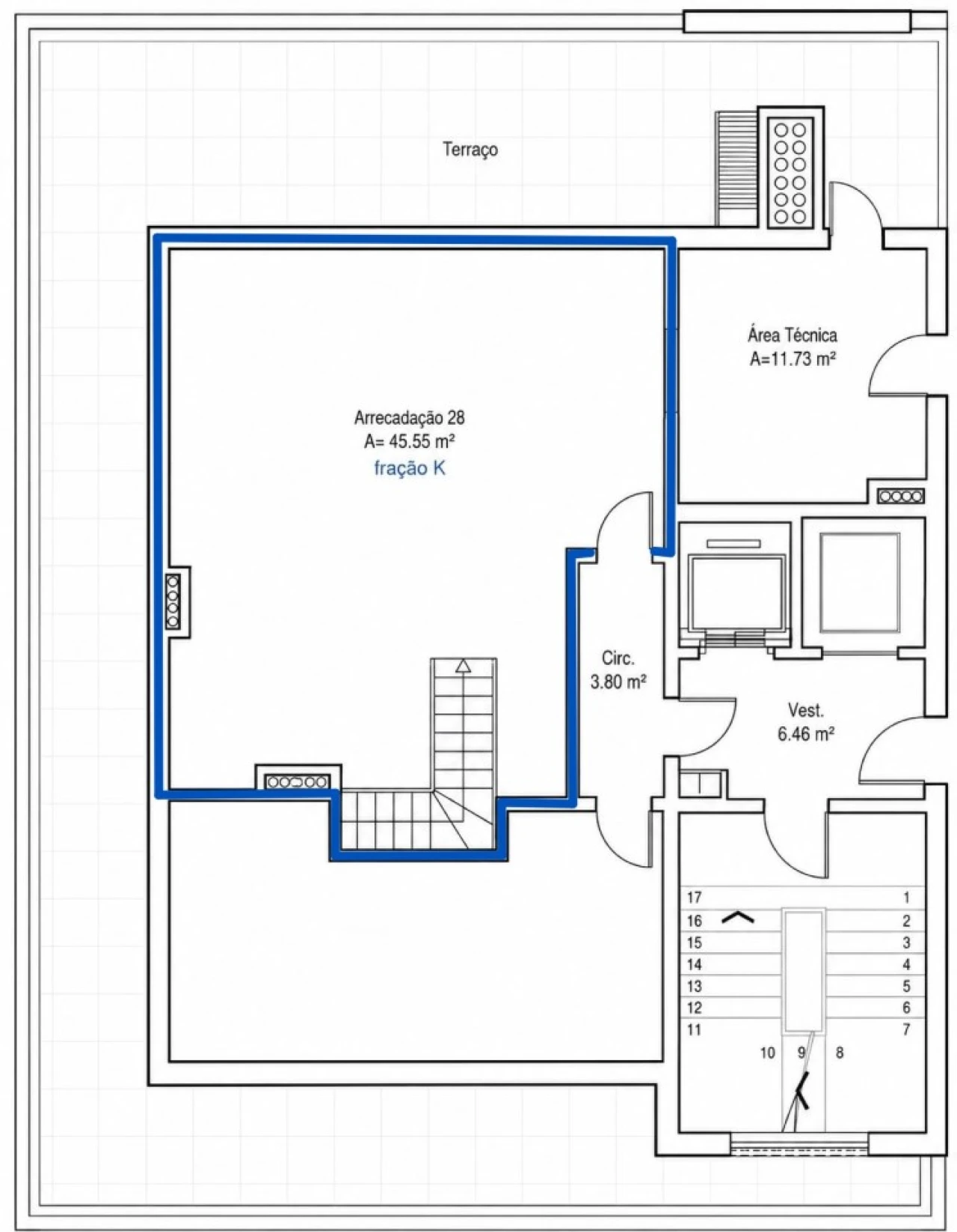 Apartamento T3 para Venda em Seixal, Arrentela e Aldeia de Paio Pires Planta 2