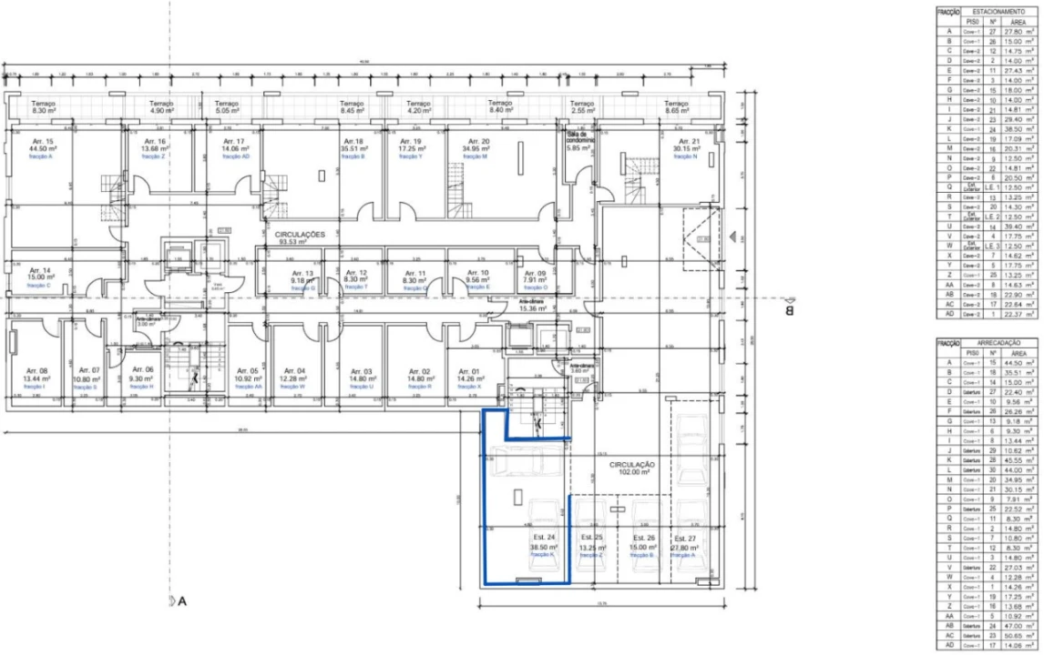 Apartamento T3 para Venda em Seixal, Arrentela e Aldeia de Paio Pires Planta 3