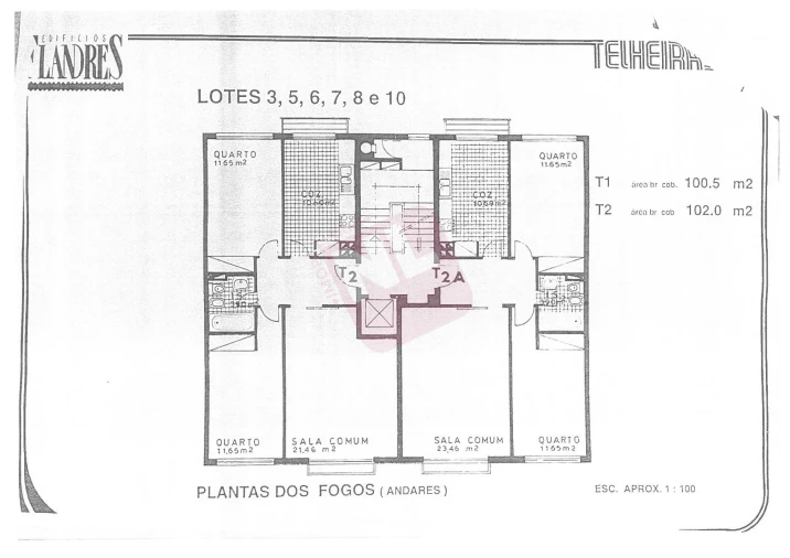 Apartamento T2 para Arrendamento em Lumiar Planta 1