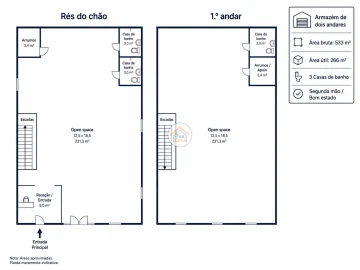 Armazém para Trespasse em Vilar de Andorinho