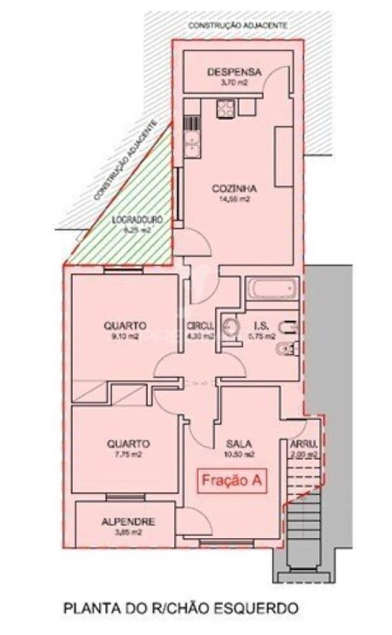 Apartamento T2 para Venda em Abrantes (São Vicente e São João) e Alferrarede Foto 2