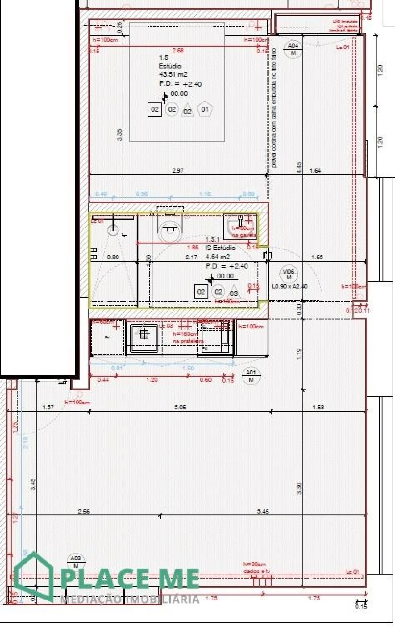Apartamento T1 para Venda em São Vitor (Braga) Foto 9