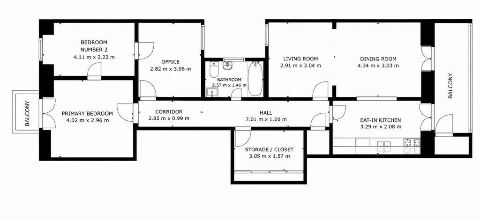 Apartamento T2 para Arrendamento em Arroios Foto 19