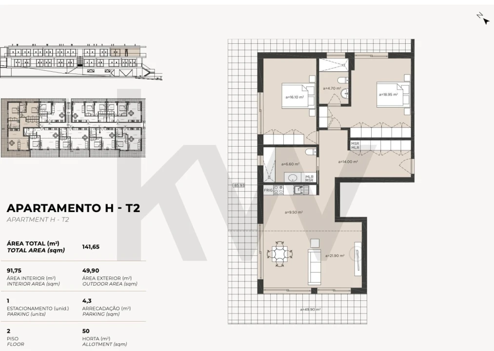 Apartamento T2 para Venda em Lourinhã e Atalaia Foto 56