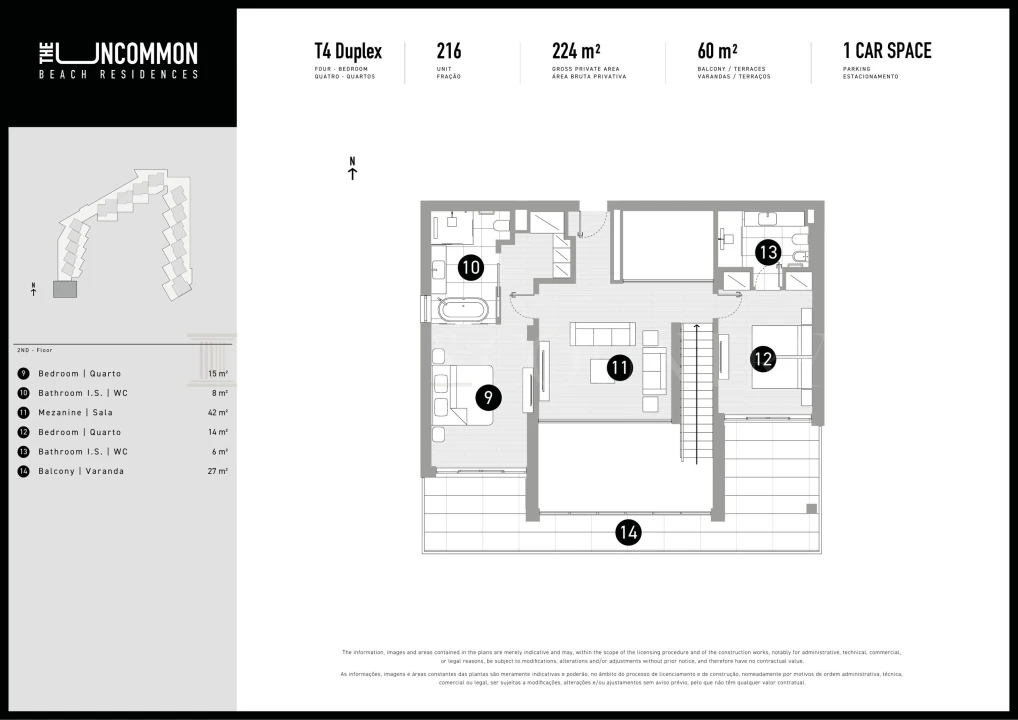 Apartamento T4 para Venda em Quarteira Foto 29