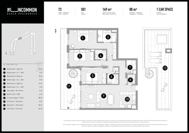 Apartamento T3 para Venda em Quarteira