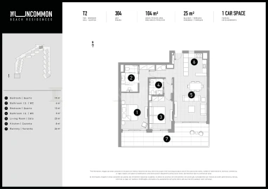 Apartamento T2 para Venda em Quarteira
