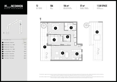 Apartamento T2 para Venda em Quarteira