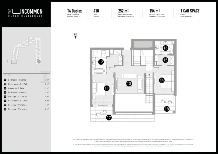 Apartamento T4 para Venda em Quarteira Foto 29