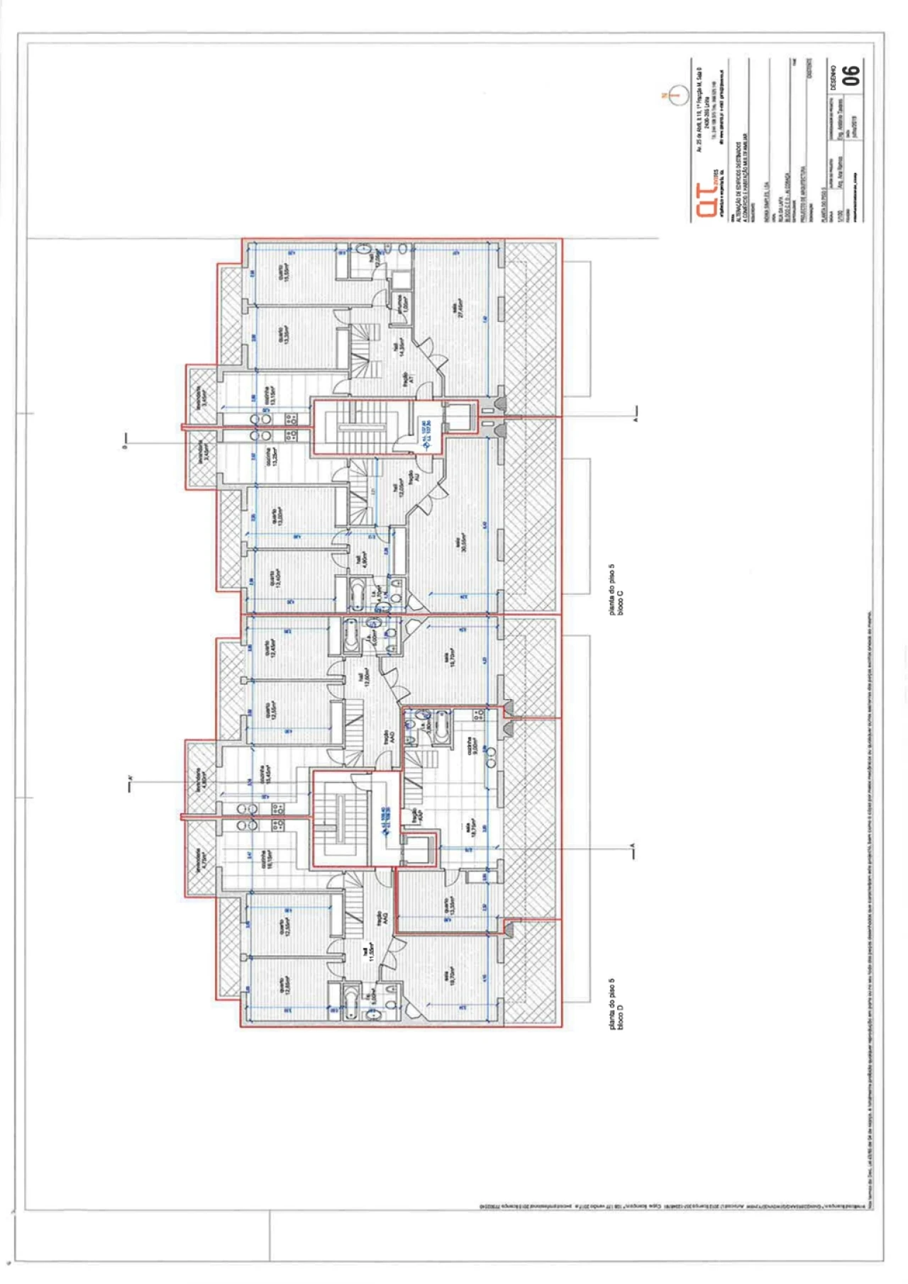 Apartamento T4 para Venda em Alcobaça e Vestiaria Planta 2
