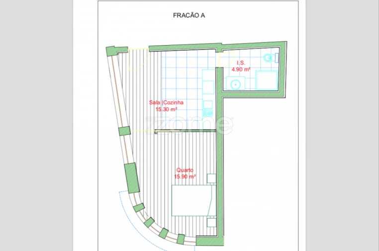 Apartamento T1 para Venda em Oliveira do Douro Foto 2