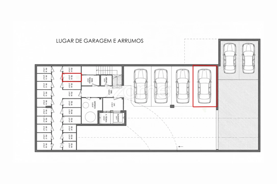Apartamento T1 para Venda em Matosinhos e Leça da Palmeira Planta 2