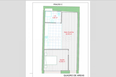 Apartamento T1 para Venda em Oliveira do Douro