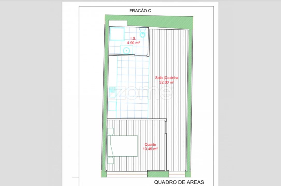 Apartamento T1 para Venda em Oliveira do Douro Foto 1