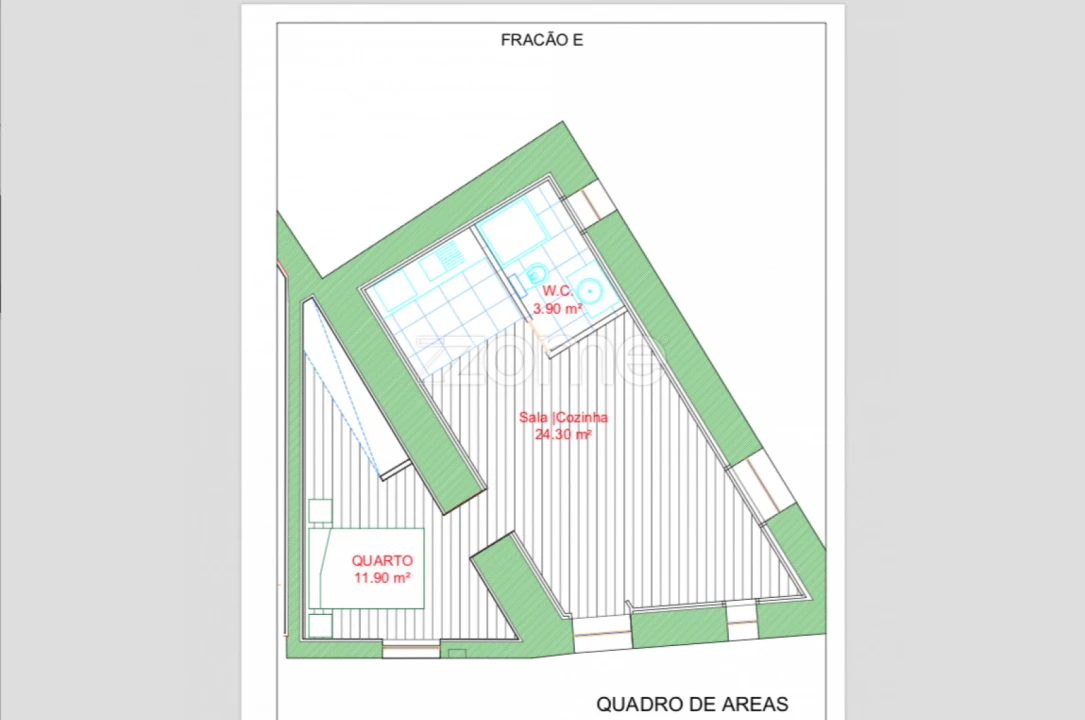 Apartamento T1 para Venda em Oliveira do Douro Foto 2