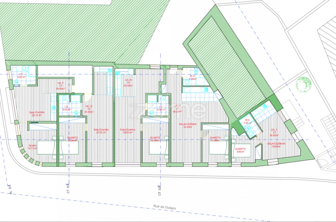 Apartamento T1 para Venda em Oliveira do Douro Foto 3