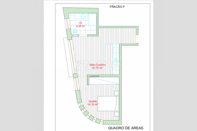 Apartamento T1 para Venda em Oliveira do Douro Foto 2