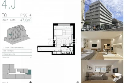 Apartamento T1 para Venda em Matosinhos e Leça da Palmeira