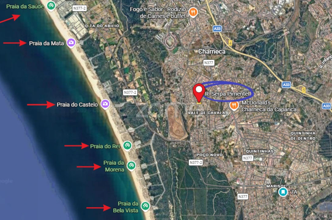 Terreno para Venda em Charneca de Caparica e Sobreda Foto 3