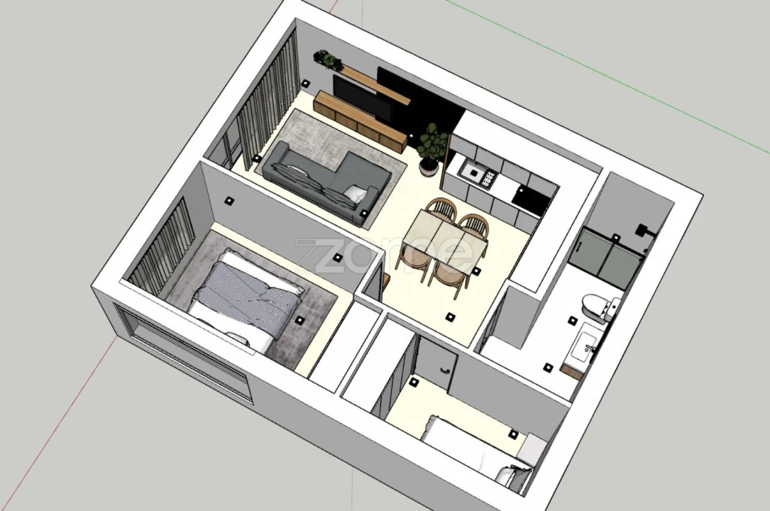 Apartamento T2 para Venda em Pombeiro de Ribavizela Foto 3