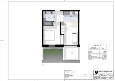 Apartamento T1 para Venda em Portimão