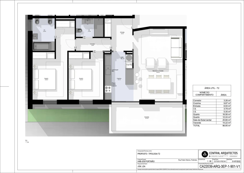 Apartamento T2 para Venda em Portimão Foto 20