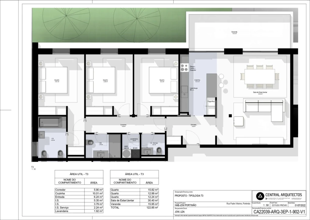 Apartamento T3 para Venda em Portimão Foto 20