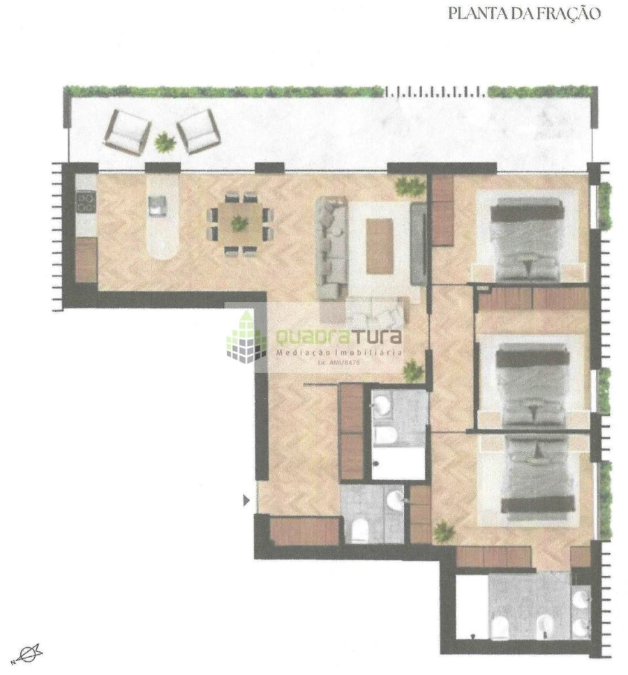 Apartamento T3 para Venda em Aldoar, Foz do Douro e Nevogilde Foto 4