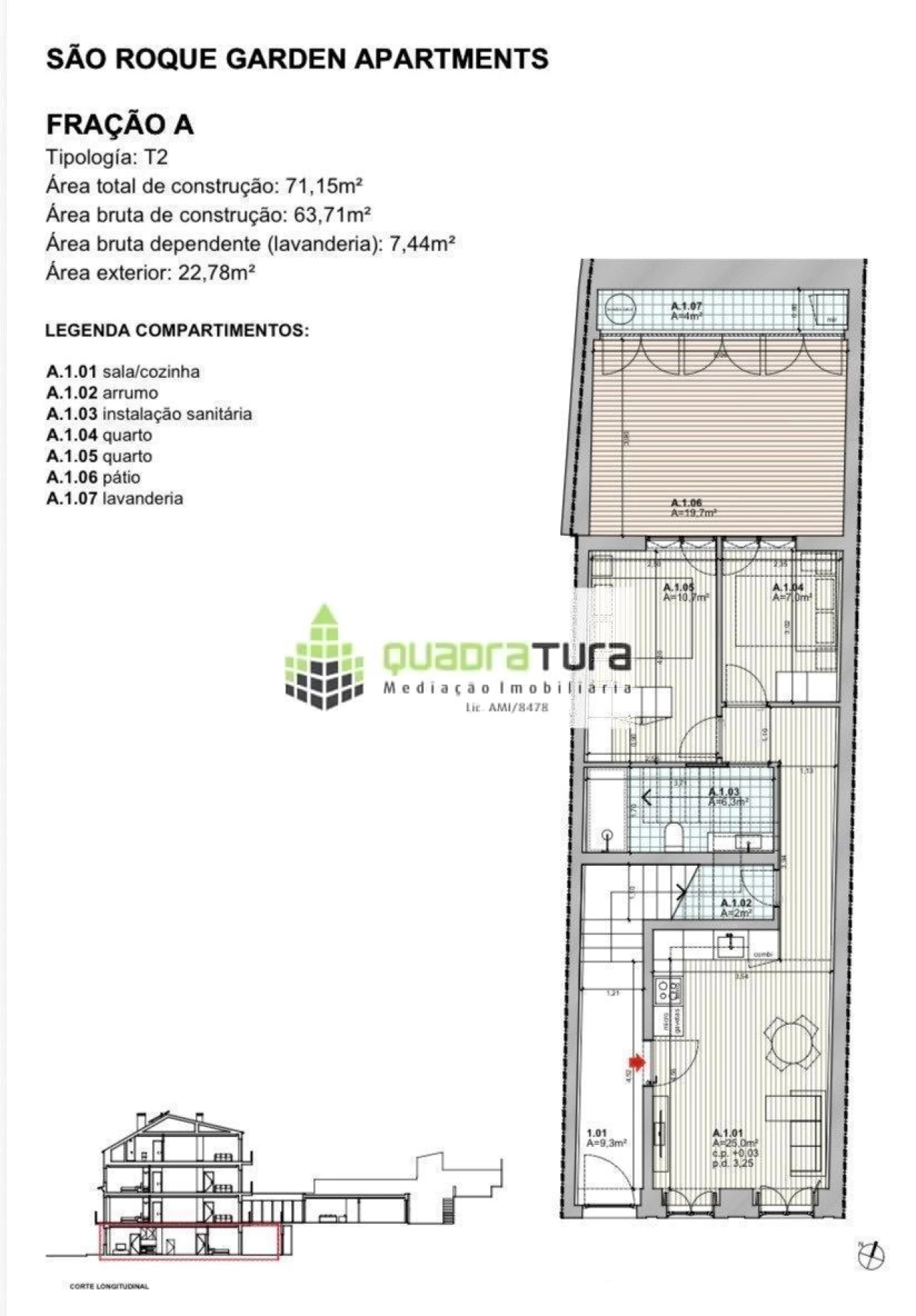 Apartamento T2 para Venda em Campanhã Foto 7