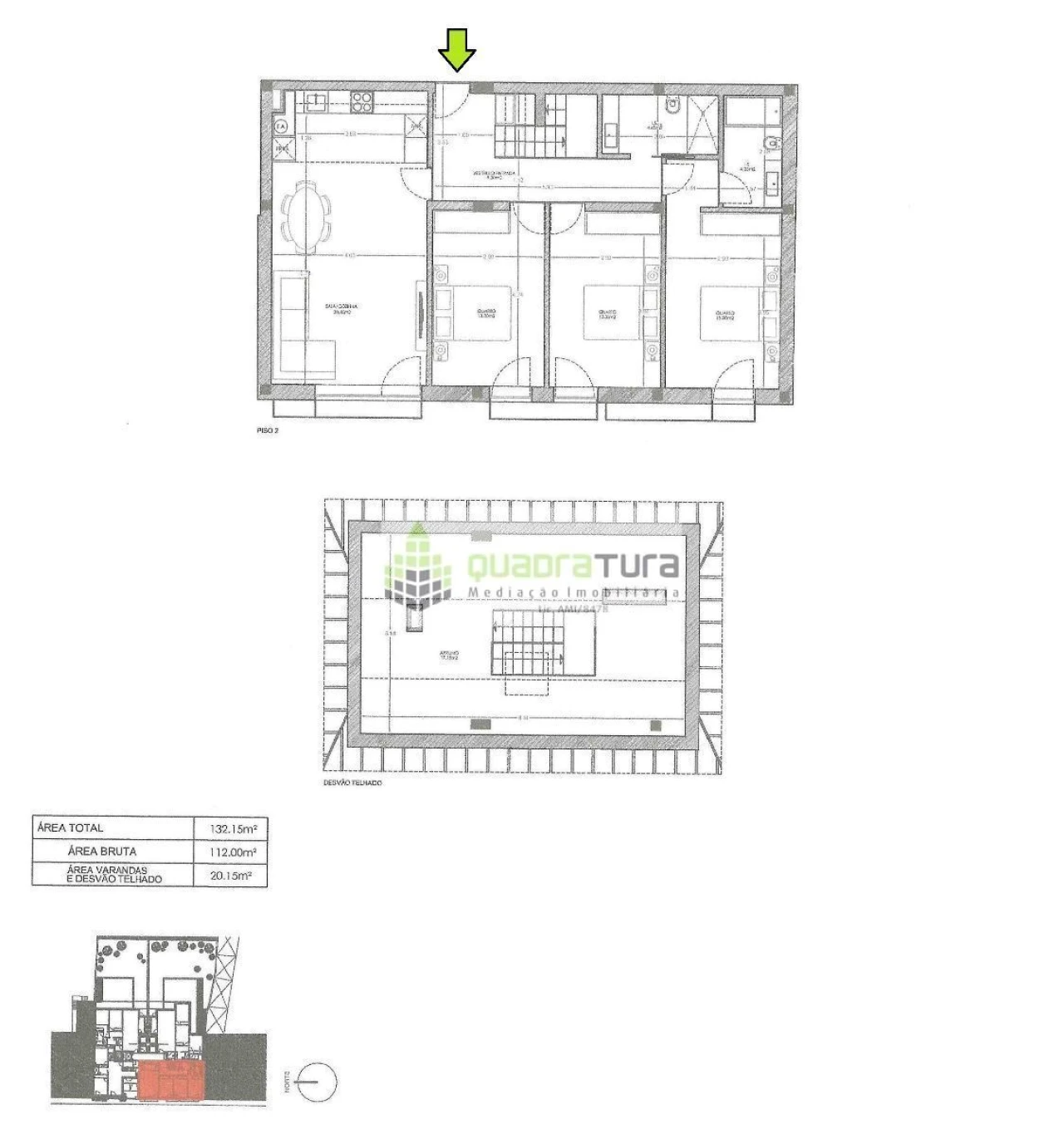 Apartamento T3 para Venda em Bonfim Foto 3