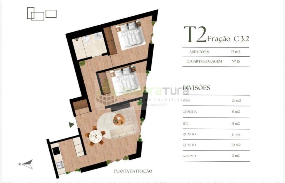 Apartamento T2 para Venda em Campanhã Foto 2