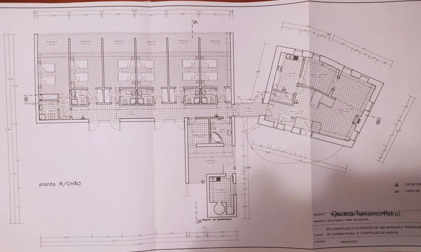 Quinta T6 para Venda em Ovoa e Vimieiro Planta 1