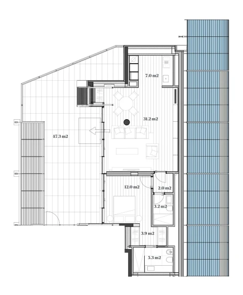 Apartamento T1 para Venda em Marvila