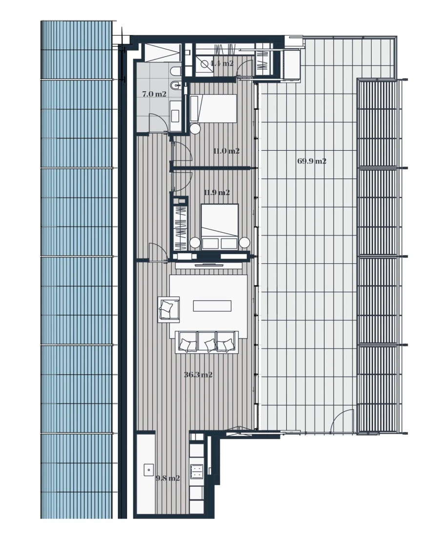 Apartamento T2 para Venda em Marvila Foto 27