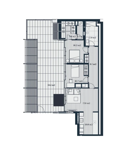 Apartamento T2 para Venda em Marvila