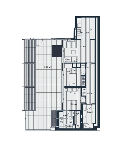 Apartamento T2 para Venda em Marvila
