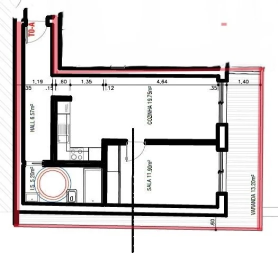 Apartamento para Venda em Altura Planta 1