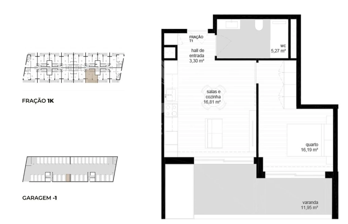 Apartamento T1 para Venda em Vila Nova de Cerveira e Lovelhe Foto 12