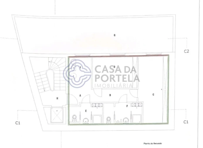 Escritório para Venda em Cedofeita, Santo Ildefonso, Sé, Miragaia, São Nicolau e Vitória Planta 1