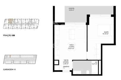 Apartamento T1 para Venda em Vila Nova de Cerveira e Lovelhe