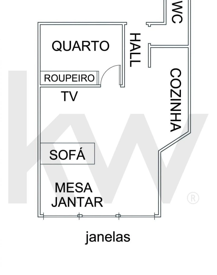 Apartamento T1 para Venda em Oeiras e São Julião da Barra, Paço de Arcos e Caxias Foto 2