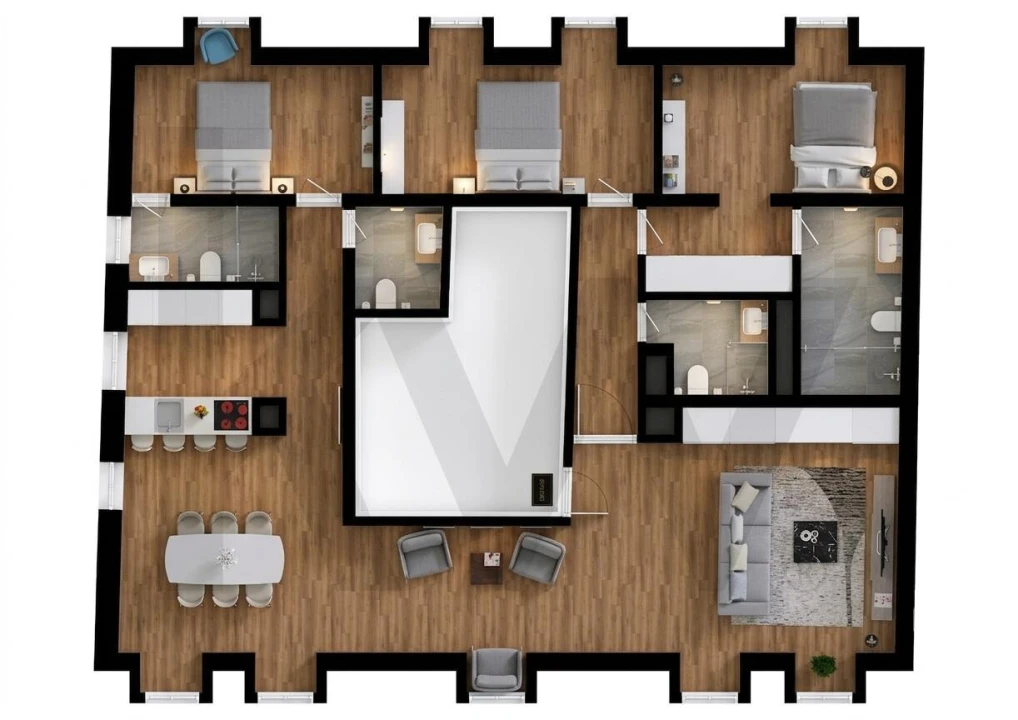 Apartamento T3 para Venda em Estrela Foto 38