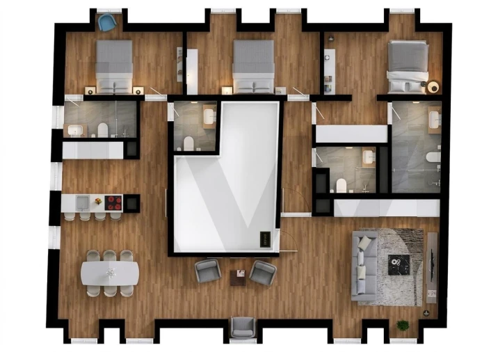 Apartamento T3 para Venda em Estrela Foto 38