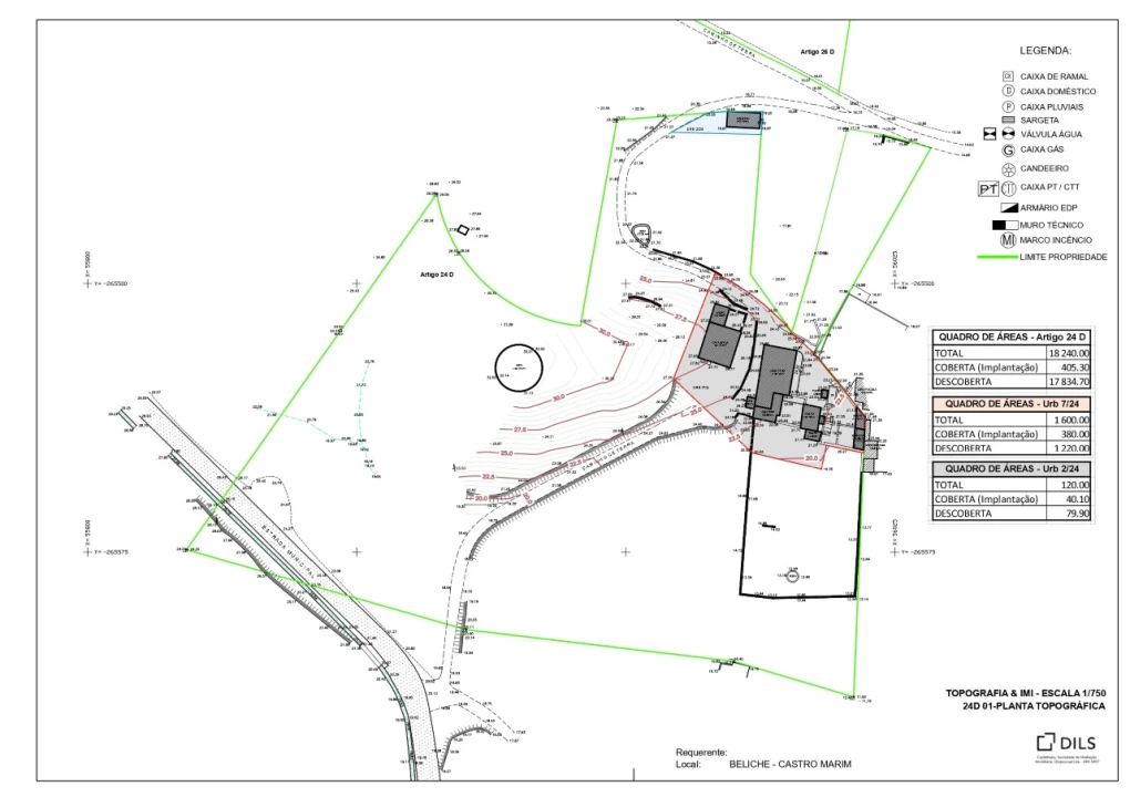 Terreno para Venda em Castro Marim Planta 3