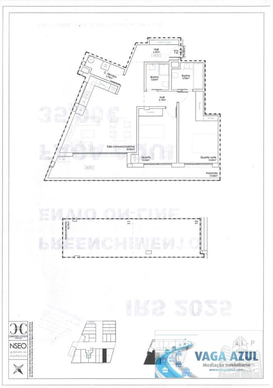 Apartamento T2 para Venda em Gulpilhares e Valadares Foto 14