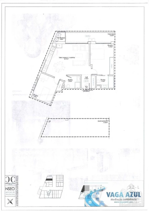 Apartamento T2 para Venda em Gulpilhares e Valadares