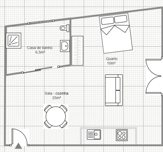 Apartamento para Venda em Matosinhos e Leça da Palmeira Planta 1