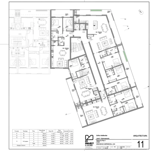 Apartamento T2 para Venda em Nossa Sra de Fatima Planta 1