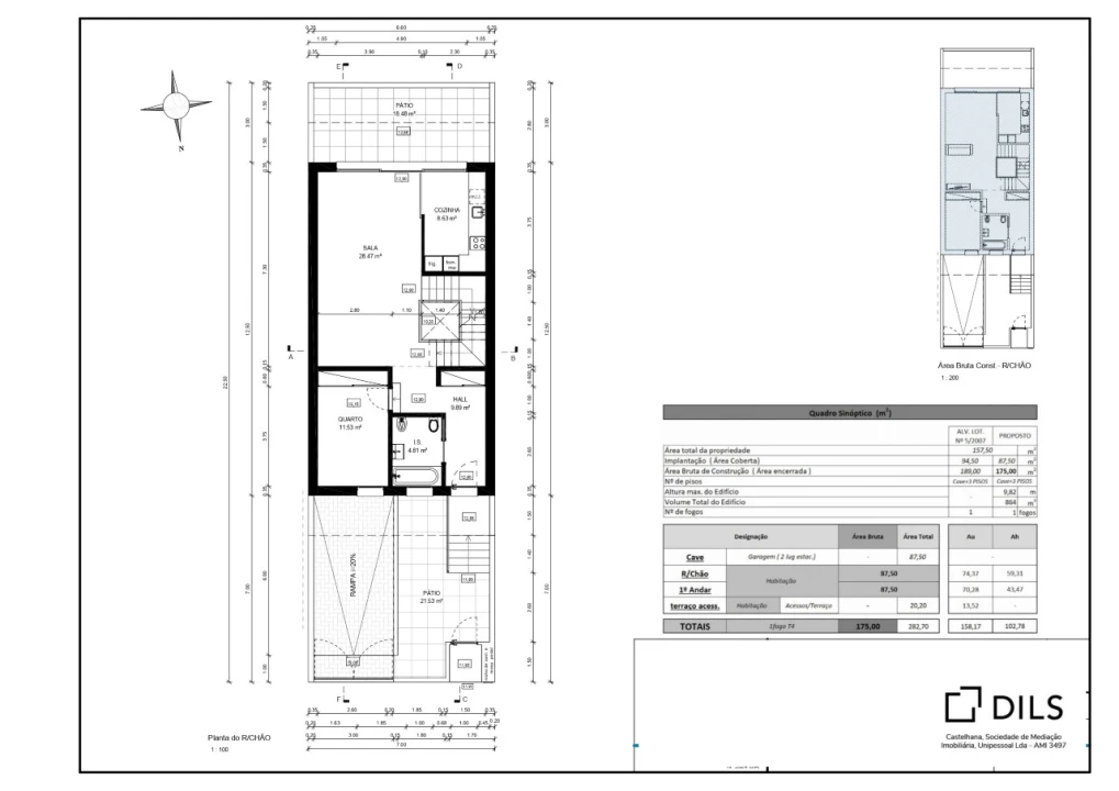 Moradia T4 para Venda em Tavira (Santa Maria e Santiago) Planta 6