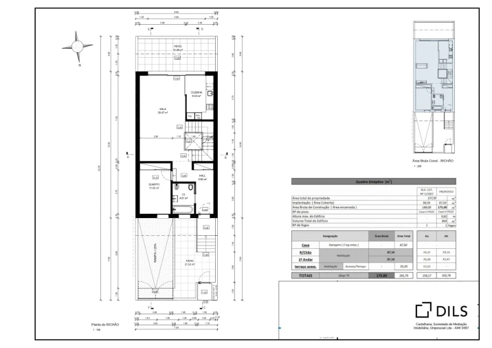 Moradia T4 para Venda em Tavira (Santa Maria e Santiago) Planta 6